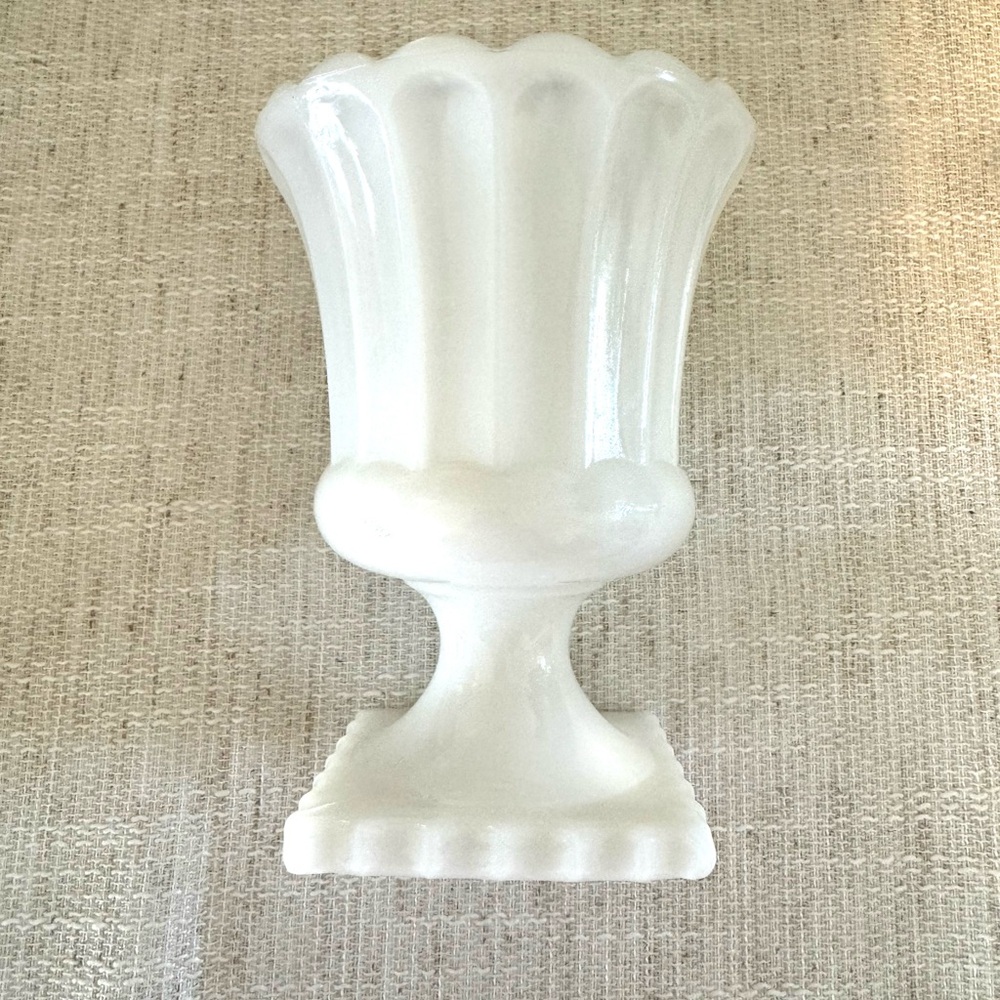 Milk Glass Vase